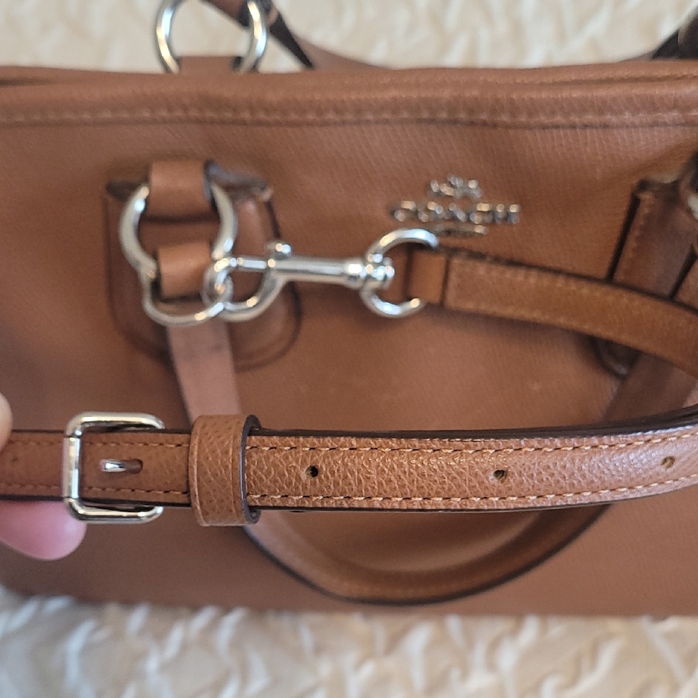 Coach Brown Leather Handbag - Picture 12 of 12